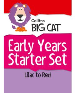 1AA. Collins Big Cat Sets - Early Years Starter Set: Band 00 Lilac - Band 02B Red B - 115 titles-Save £100