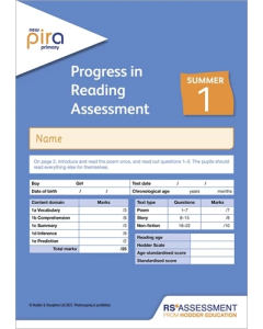 PiRA Test 1, Summer Pack 10 - 2ED (Progress in Reading Assessment)