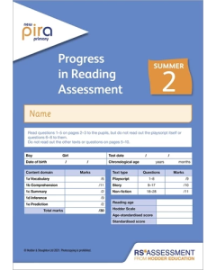 PiRA Test 2, Summer Pack 10 - 2ED (Progress in Reading Assessment)