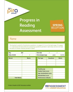 PIRA Test R, Spring Pack 10 - 2ED (Progress in Reading Assessment)
